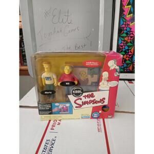 The Simpsons  Playmates Interactive Environment KBBL Marty & Marty 2002- Sealed